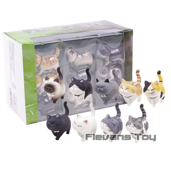 Cartoon Kawaii Cats Neko Kitty Mini PVC Figures Toys Dolls Christmas Birthday Gift for Children Kids Girls 9pcs/set
Cartoon Kawaii Cats Neko Kitty Mini PVC Figures Toys Dolls Christmas Birthday Gift for Children Kids Girls 9pcs/set