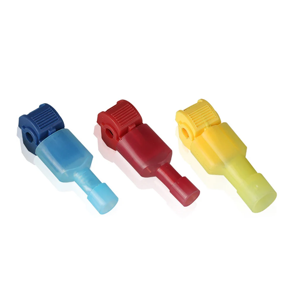 40pcs T-type Quick-disconnect Wire Fast Connector Terminal Block Lossless Line Card Clip Connected Nylon Brass Red copper
40pcs T-type Quick-disconnect Wire Fast Connector Terminal Block Lossless Line Card Clip Connected Nylon Brass Red copper