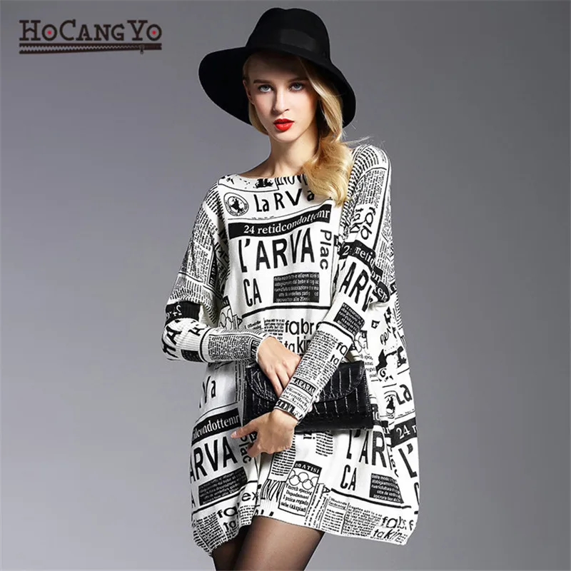 HCYO New Computer Knitted Spring Sweater Women Oversized Loose Sweater Woman Fashion Print Women Sweaters Slash Neck Pullovers
HCYO New Computer Knitted Spring Sweater Women Oversized Loose Sweater Woman Fashion Print Women Sweaters Slash Neck Pullovers