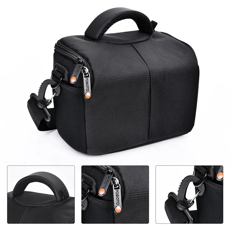 fosoto Camera Bag Fashion Shoulder Bag Camera Case For Canon Nikon Sony DSLR Lens Pouch Bag Waterproof Photography Photo Bag
fosoto Camera Bag Fashion Shoulder Bag Camera Case For Canon Nikon Sony DSLR Lens Pouch Bag Waterproof Photography Photo Bag