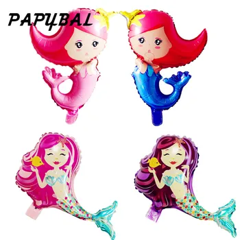 50pcs Mini Mermaid Balloons Hand Stick Balloon Children's Birthday Party Decoration Christmas Gifts Animal Princess Balloon Toys
50pcs Mini Mermaid Balloons Hand Stick Balloon Children's Birthday Party Decoration Christmas Gifts Animal Princess Balloon Toys