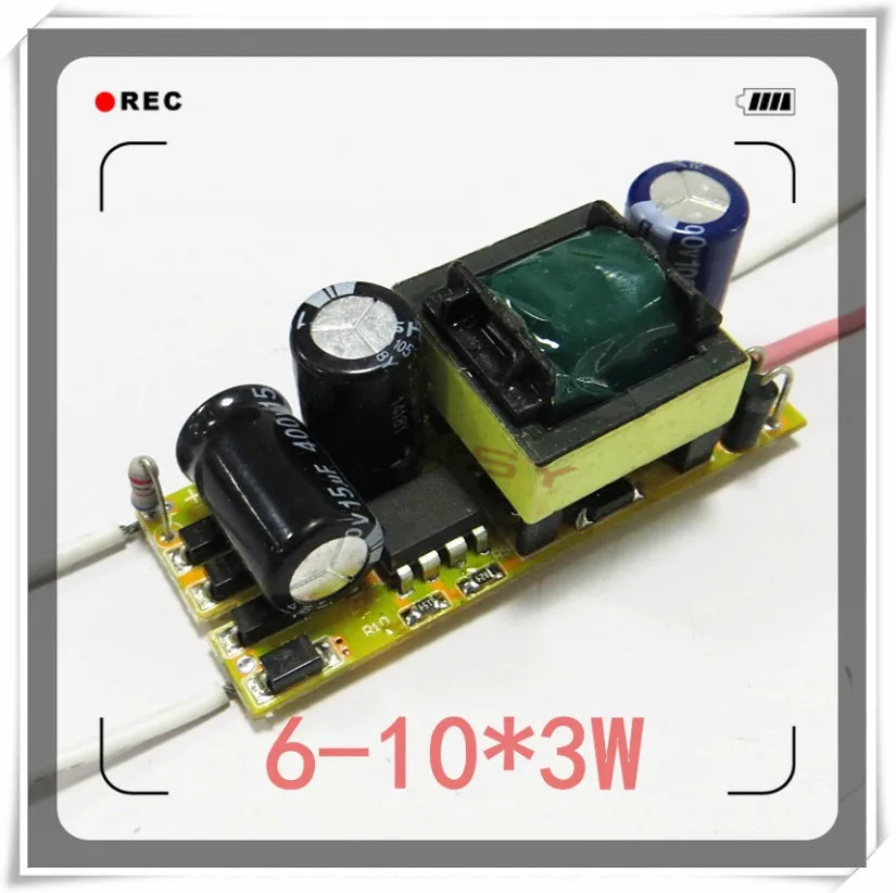 (6~10)*3W ,AC 85~265v High power Driver For LED Lamp Light Constant Current Driver Power Supply
(6~10)*3W ,AC 85~265v High power Driver For LED Lamp Light Constant Current Driver Power Supply