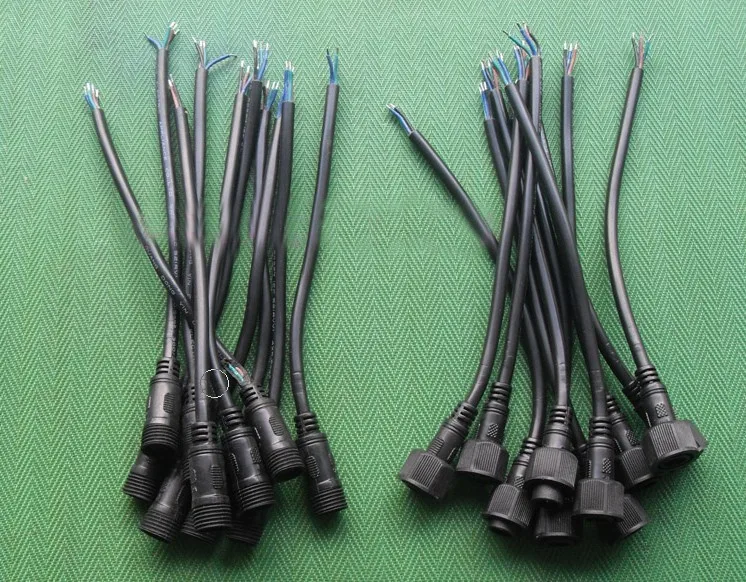 10 Set Black Waterproof 4Pin Female/Male Connector Cable 5050&3528 RGB Led Strip
10 Set Black Waterproof 4Pin Female/Male Connector Cable 5050&3528 RGB Led Strip