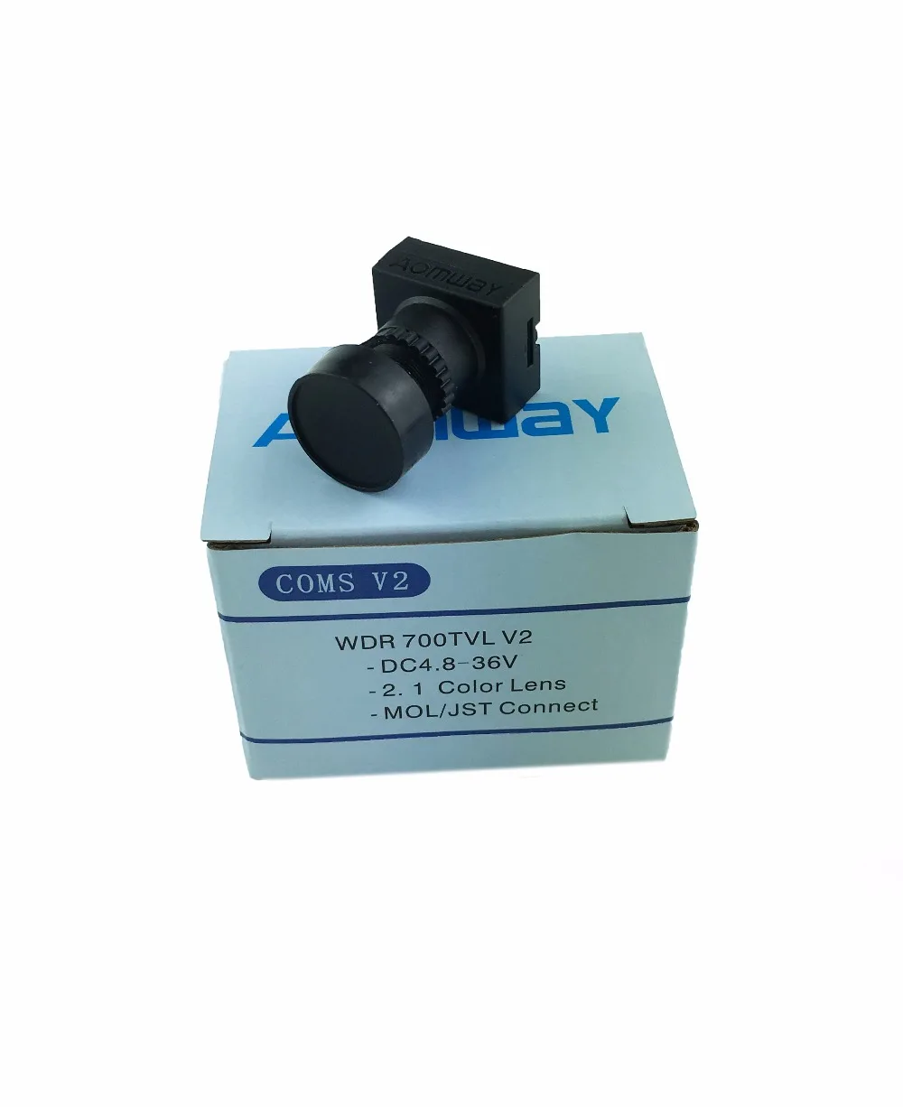 Aomway WDR 16:9 / 4:3 700TVL V2 2.1mm 1/3'' HD Color COMS FPV Camera NTSC / PAL Switchable for RC Racing Drone VS Runcam Split
Aomway WDR 16:9 / 4:3 700TVL V2 2.1mm 1/3'' HD Color COMS FPV Camera NTSC / PAL Switchable for RC Racing Drone VS Runcam Split