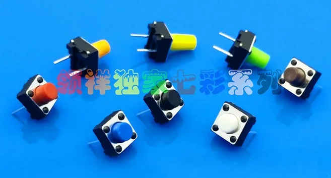 7 colour 6*6*5MM DIP touch switch 6MMX6MMX5MM micro switch 6X6X5MM button switch 2 feet The two feet
7 colour 6*6*5MM DIP touch switch 6MMX6MMX5MM micro switch 6X6X5MM button switch 2 feet The two feet