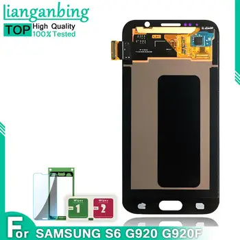 New Super AMOLED LCD S6 G920 G920F Display 100% Tested Working Touch Screen Assembly For Samsung Galaxy s6 Black White Gold
New Super AMOLED LCD S6 G920 G920F Display 100% Tested Working Touch Screen Assembly For Samsung Galaxy s6 Black White Gold