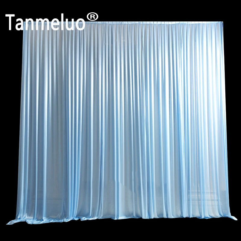3x6m Ice Silk Simple White Wedding Backdrop Curtain Drap Background for Wedding Party Decoration
3x6m Ice Silk Simple White Wedding Backdrop Curtain Drap Background for Wedding Party Decoration
