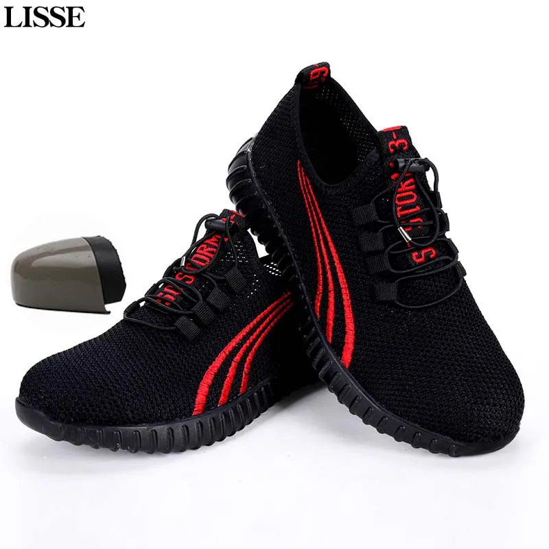 2019 new men's safety shoes breathable light compression summer body piercing work sandals single net sneakers 35-46
2019 new men's safety shoes breathable light compression summer body piercing work sandals single net sneakers 35-46