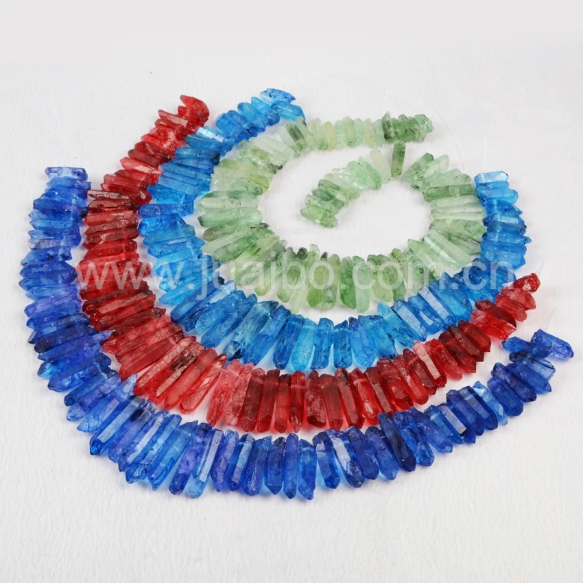 Fashion Strand Rainbow Dyed Color Cluster Aura Druzy Quartz Crystal Point Pendant Loose Beads G0730
Fashion Strand Rainbow Dyed Color Cluster Aura Druzy Quartz Crystal Point Pendant Loose Beads G0730