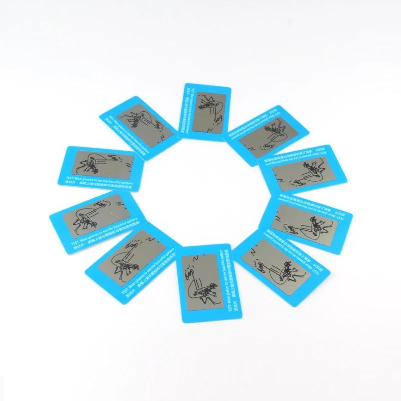 Polarize test card Mirrors test card Driver Mirrors test paper Glasses Accessories Fishing pattern
Polarize test card Mirrors test card Driver Mirrors test paper Glasses Accessories Fishing pattern