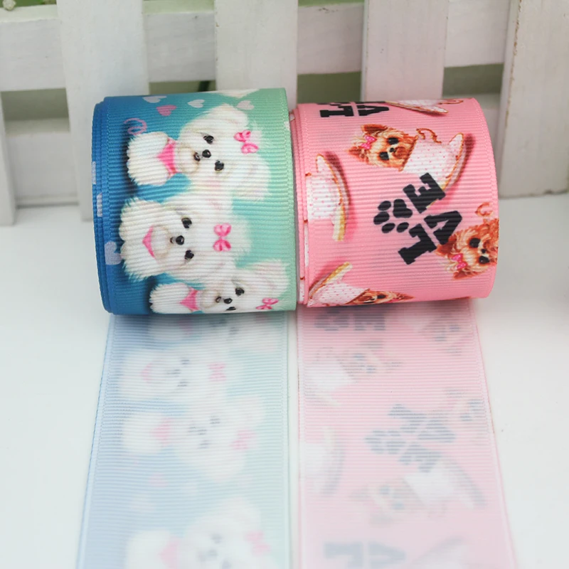 Lovely dog ribbon cute dog printed grosgrain ribbon diy handmade accessories,gift packaging 10 yards
Lovely dog ribbon cute dog printed grosgrain ribbon diy handmade accessories,gift packaging 10 yards