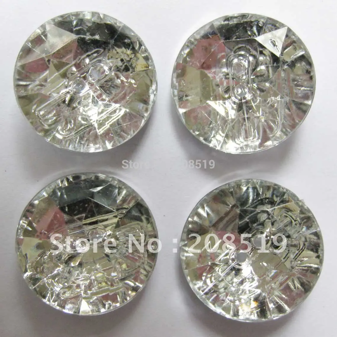NB0024 Acrylic Crystal buttons 20pcs round 27.5mm(1.08") 2 Holes Large Buttons Decorative Sofa Buttons
NB0024 Acrylic Crystal buttons 20pcs round 27.5mm(1.08") 2 Holes Large Buttons Decorative Sofa Buttons