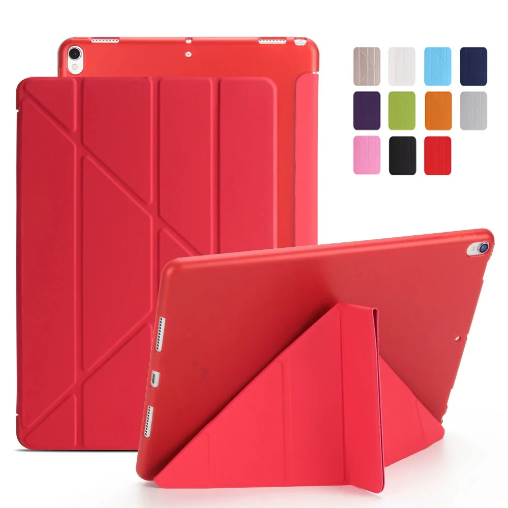 PU Leather Silicone Soft Back Case For iPad 9.7 2018 A1822 A1893 Transformers Slim Smart Cover for iPad air 1 air2 A1474 A1566
PU Leather Silicone Soft Back Case For iPad 9.7 2018 A1822 A1893 Transformers Slim Smart Cover for iPad air 1 air2 A1474 A1566