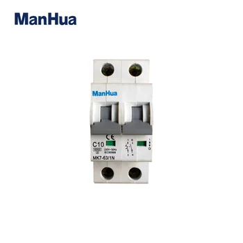 ManHua 2P DC Air Automatic MK7Z-63 C10 Voltage Relay Disjunctor Miniature Circuit Breaker
ManHua 2P DC Air Automatic MK7Z-63 C10 Voltage Relay Disjunctor Miniature Circuit Breaker
