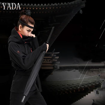 YADA 24K Black Brand Windproof Samurai Sword Sun Rainny Umbrella Ninja-like Straight Long Handle Ribs Waterproof Umbrella YS303
YADA 24K Black Brand Windproof Samurai Sword Sun Rainny Umbrella Ninja-like Straight Long Handle Ribs Waterproof Umbrella YS303