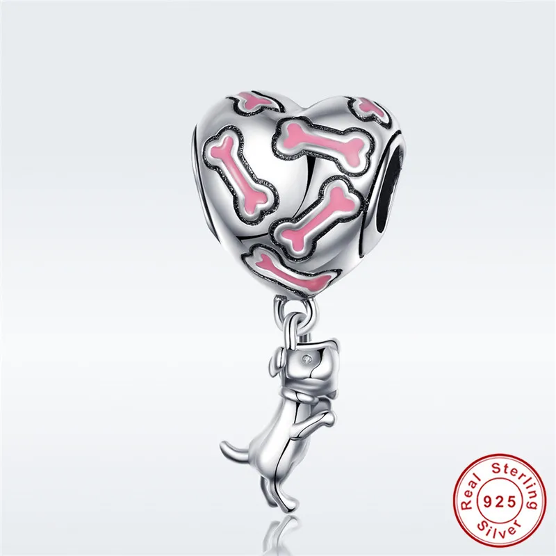 fit Pandora Bracelet Original 925 Sterling Silver Jumping Dog Catching Pink Bone Charms S925 Heart Animal Air Balloon Beads
fit Pandora Bracelet Original 925 Sterling Silver Jumping Dog Catching Pink Bone Charms S925 Heart Animal Air Balloon Beads