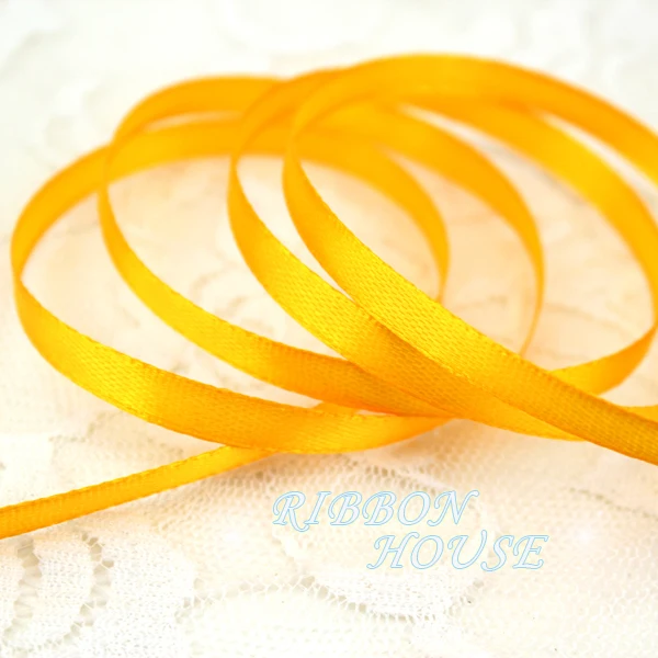 (25 yards/roll ) 1/4" (6mm) Orange Yellow Single Face Satin Ribbon Webbing Decoration Gift Christmas Ribbons Wholesale
(25 yards/roll ) 1/4" (6mm) Orange Yellow Single Face Satin Ribbon Webbing Decoration Gift Christmas Ribbons Wholesale