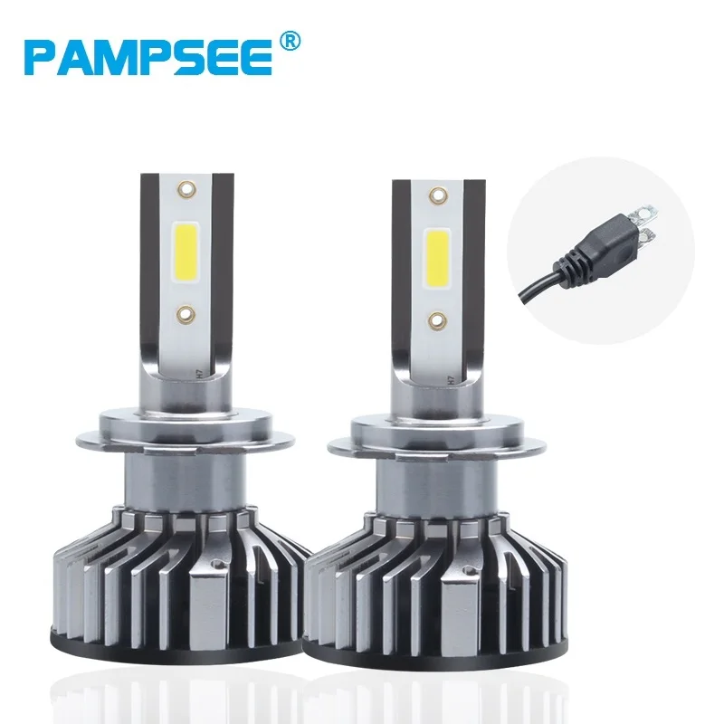 PAMPSEE Car Headlight H7 LED H4 LED H1 H11 H8 H9 H3 HB3 HB4 9006 9005 72W 8000LM 6500K 12V 24V Auto Headlamp COB Fog Light Bulb
PAMPSEE Car Headlight H7 LED H4 LED H1 H11 H8 H9 H3 HB3 HB4 9006 9005 72W 8000LM 6500K 12V 24V Auto Headlamp COB Fog Light Bulb