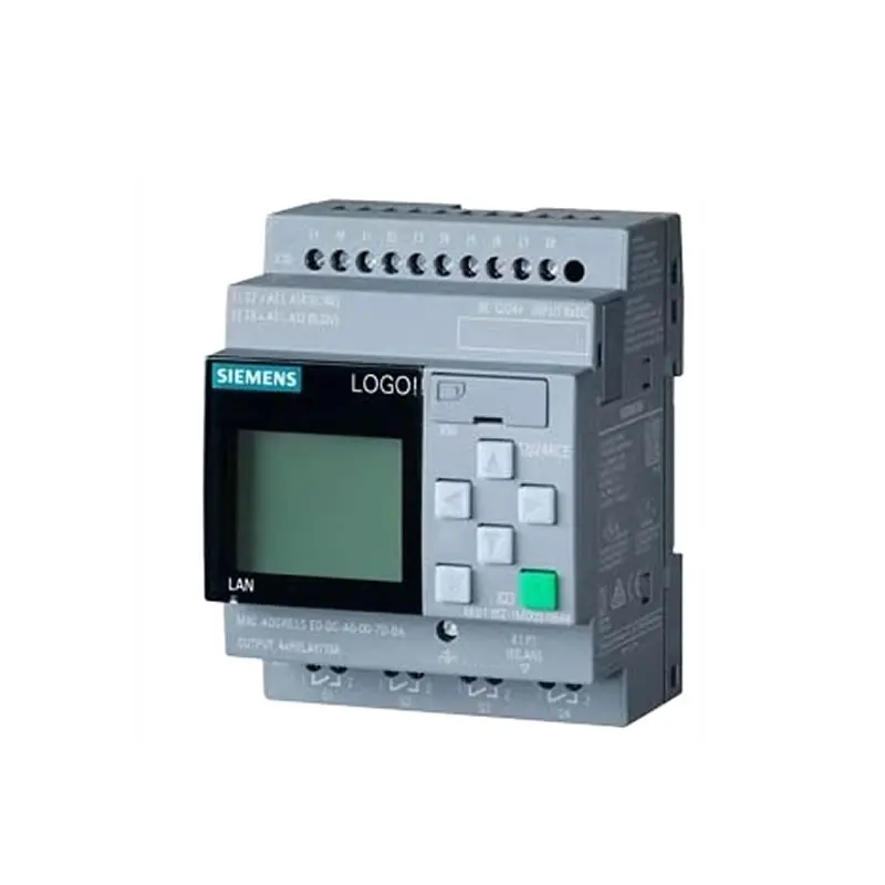 New Original 6ED1052-1MD08-0BA0 LOGO 12/24RCE PLC With Display Module 12/24V DC/RELAY 8 DI 4AI 6ED1 052-1MD08-0BA0 PLC
New Original 6ED1052-1MD08-0BA0 LOGO 12/24RCE PLC With Display Module 12/24V DC/RELAY 8 DI 4AI 6ED1 052-1MD08-0BA0 PLC