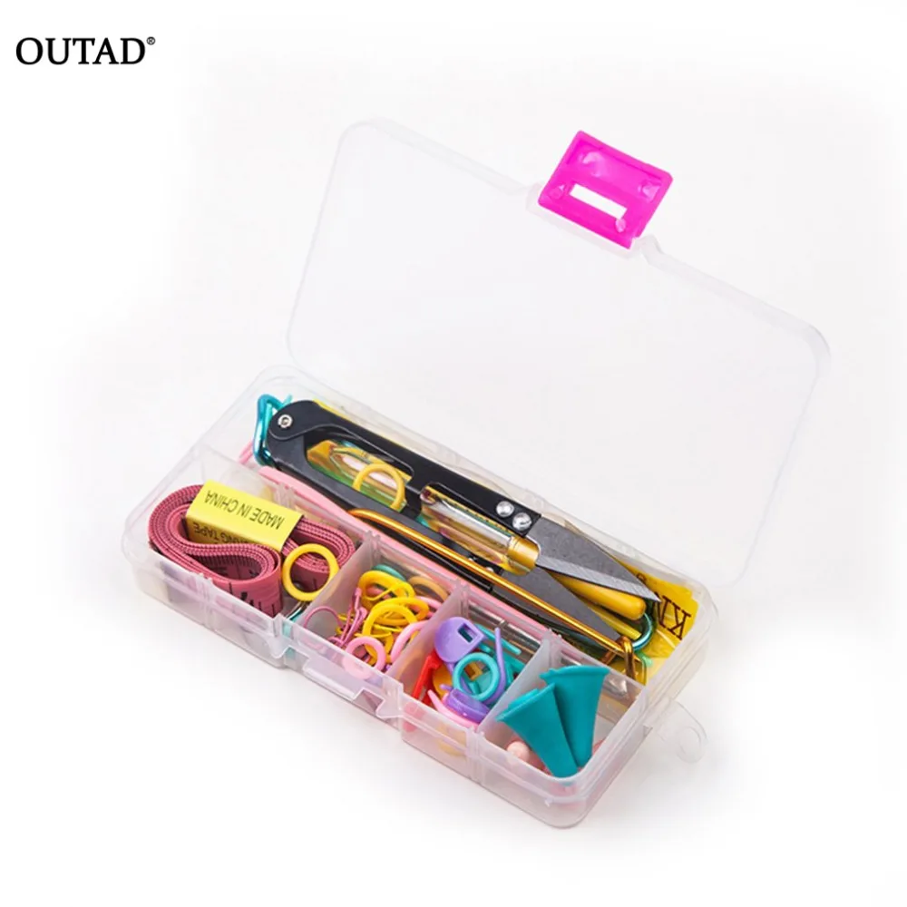 OUTAD 58pcs/Set Home Use Knitting Accessories Detachable White Case Sewing Kit Household Tools Crochet Kit Drop Shipping
OUTAD 58pcs/Set Home Use Knitting Accessories Detachable White Case Sewing Kit Household Tools Crochet Kit Drop Shipping