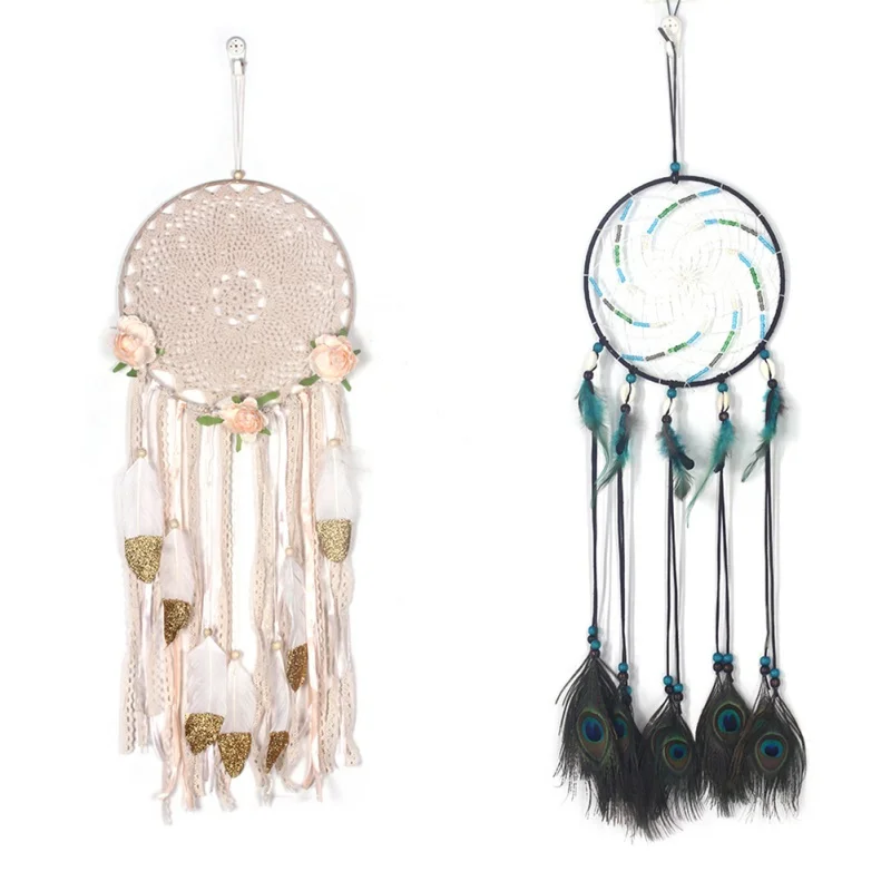 Indian Style Dreamcatcher Handmade Wind Chimes Hanging Pendant Dream Catcher Home Wall Art Hangings Kids Room Decorations maison
Indian Style Dreamcatcher Handmade Wind Chimes Hanging Pendant Dream Catcher Home Wall Art Hangings Kids Room Decorations maison
