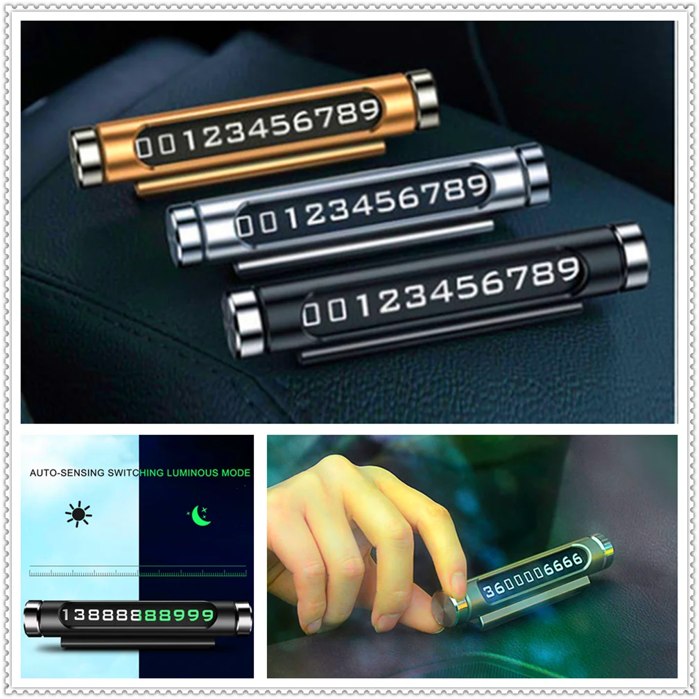 Car Temporary Parking Card Rotatable Telephone Number Plate FOR Fiat Freemont Doblo 695 FCC4 500e Viaggio Strada 500C
Car Temporary Parking Card Rotatable Telephone Number Plate FOR Fiat Freemont Doblo 695 FCC4 500e Viaggio Strada 500C