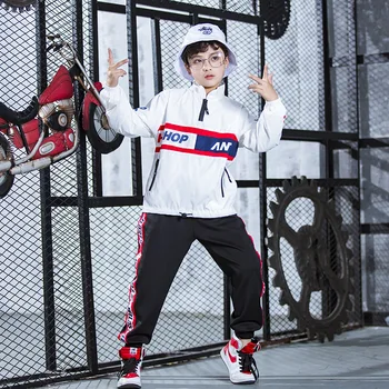 New Kids Hip Hop Clothing Girls Boys Coat Jogger Pants Kids Jazz Dance Costumes Set Ballroom Dancing Clothes Children Outfits
New Kids Hip Hop Clothing Girls Boys Coat Jogger Pants Kids Jazz Dance Costumes Set Ballroom Dancing Clothes Children Outfits