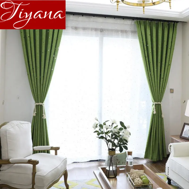 Green Curtains Hollow Stars Solid Window Bedroom Kitchen Linen Curtain for Living Room Tulle White Sheer Fabrics Shade X370 #30
Green Curtains Hollow Stars Solid Window Bedroom Kitchen Linen Curtain for Living Room Tulle White Sheer Fabrics Shade X370 #30