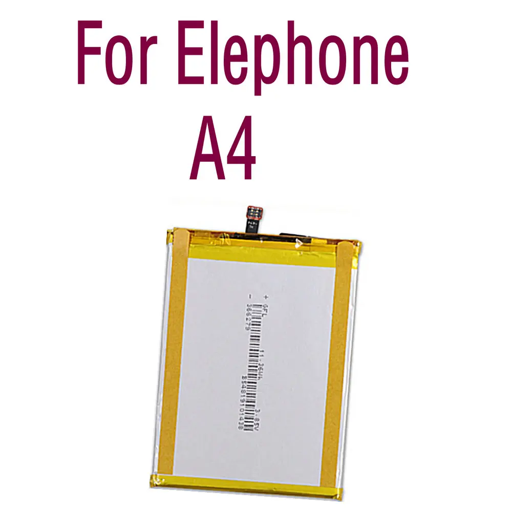 

Li-ion High quality Replacement Built-in Battery Authentic A 4 For Elephone A4 3000mAh 5.84 inches Smartphone