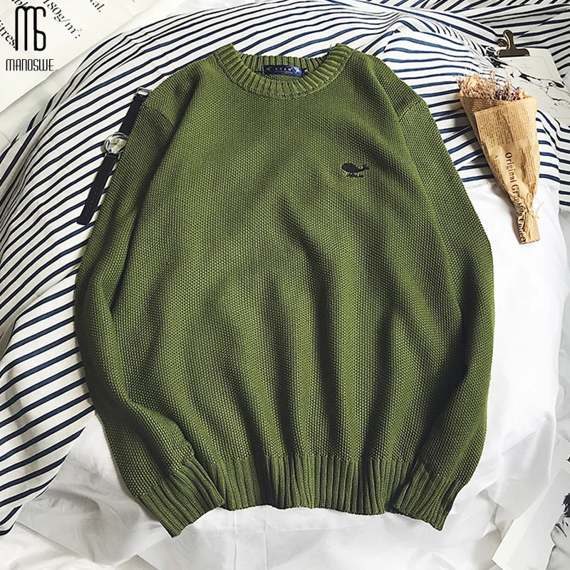 Manoswe Long Sleeve Pullovers Sweaters Men Hong Kong Style Youth Student Sweater Fashion Round Neck Outwear Sweaters Tops Jumper
Manoswe Long Sleeve Pullovers Sweaters Men Hong Kong Style Youth Student Sweater Fashion Round Neck Outwear Sweaters Tops Jumper