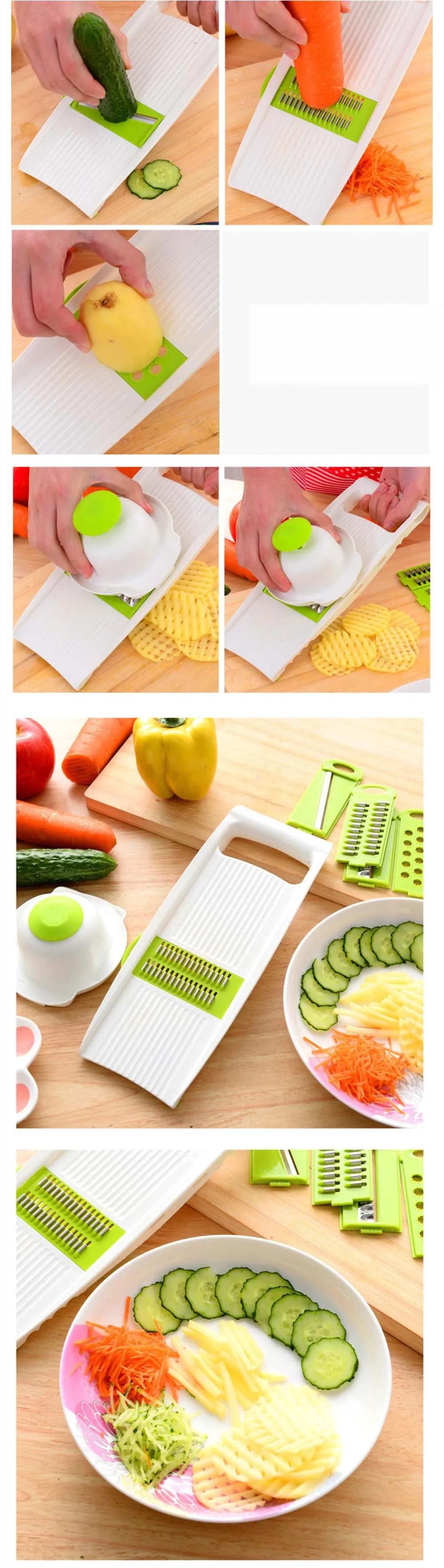 7-in-1-Plastic-Vegetable-Fruit-Slicers-Cutter-Adjustable-Stainless-Steel-Blades-Multi-function-ABS- Peeler-Grater-Julienne-Slicer-KC1055 (5)
