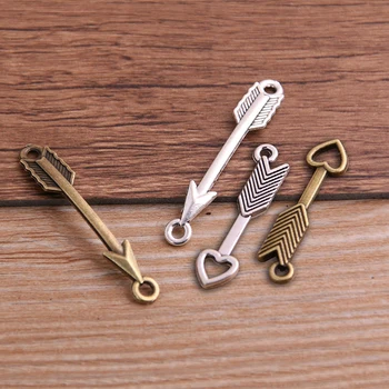 20PCS 7*29/6*38mm Bow And Arrow Charms Connectors Two Color DIY Retro Jewelry Bracelet Necklace Charms Pendant
20PCS 7*29/6*38mm Bow And Arrow Charms Connectors Two Color DIY Retro Jewelry Bracelet Necklace Charms Pendant