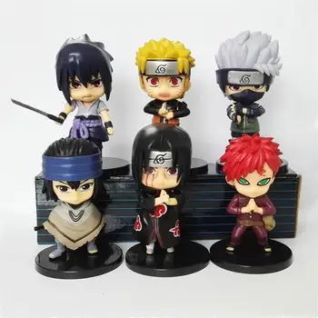 6pcs/lot 9-11CM Anime Naruto Figure Uzumaki Naruto Sasuke Kakashi Gaara Itachi Gekko Hayate Modle Doll gifts for Children
6pcs/lot 9-11CM Anime Naruto Figure Uzumaki Naruto Sasuke Kakashi Gaara Itachi Gekko Hayate Modle Doll gifts for Children