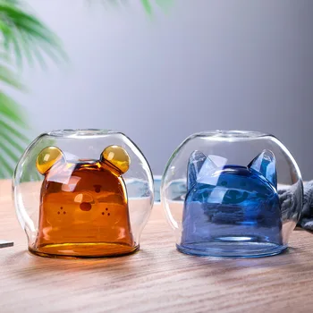 New 140ml Double Glass Boron Silicon Coffee Cup Creative Animal Pattern Water Cup Heat Resistant Coffee Cup Coffee Pot Juice Cup
New 140ml Double Glass Boron Silicon Coffee Cup Creative Animal Pattern Water Cup Heat Resistant Coffee Cup Coffee Pot Juice Cup