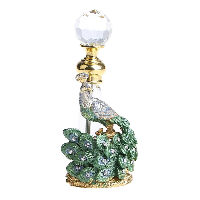 60 PCS /CTN Retro Metal Glass Empty Container Peacock Refillable Portable Gift Perfume Bottle Home Decoration#51623
60 PCS /CTN Retro Metal Glass Empty Container Peacock Refillable Portable Gift Perfume Bottle Home Decoration#51623