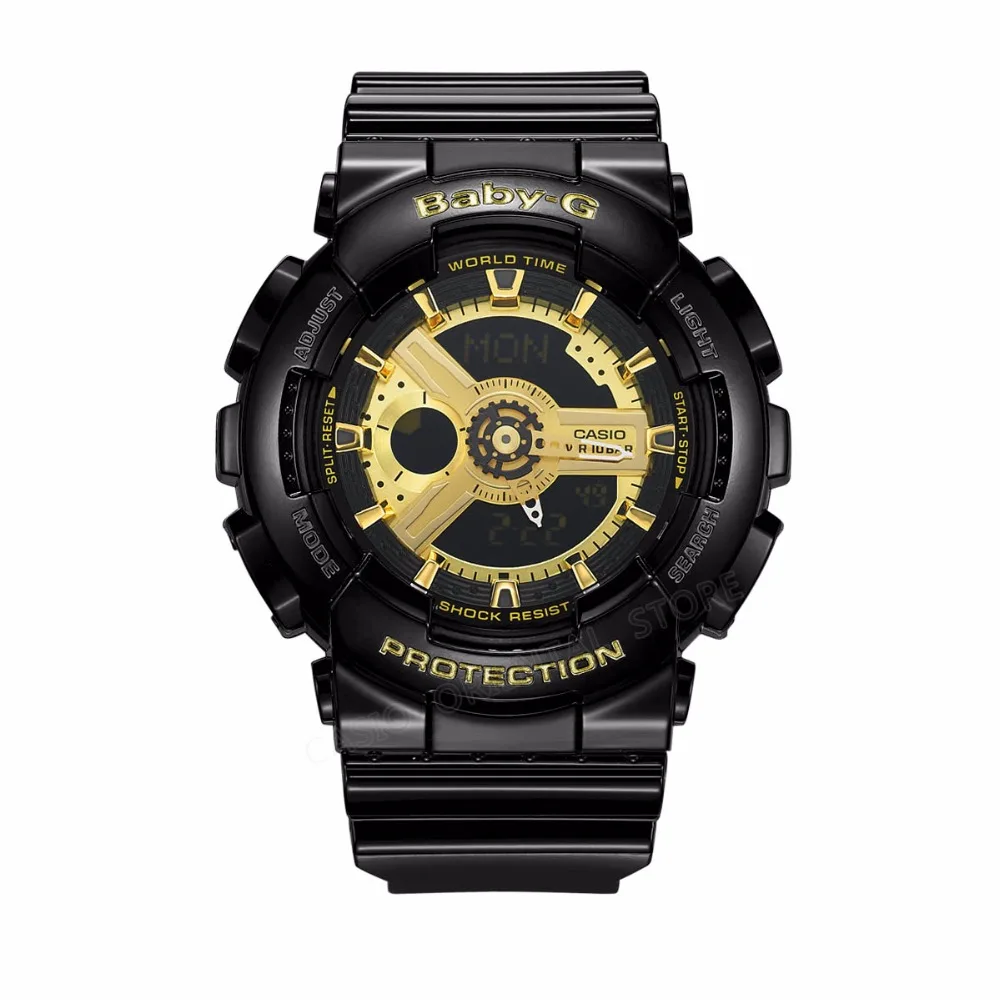 

CASIO watch BABY-G series Women'S Wrist Watch BA-110-1A Waterproof LED Sports Watch Relogio Clock Gift High qualiry shockproof