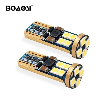 BOAOSI 2x W5W bulb led T10 LED Light 400LM 12V Car LED Lamps 12Pcs 3030 chip Interior Lights Turn light White Crystal Blue 6000K
BOAOSI 2x W5W bulb led T10 LED Light 400LM 12V Car LED Lamps 12Pcs 3030 chip Interior Lights Turn light White Crystal Blue 6000K