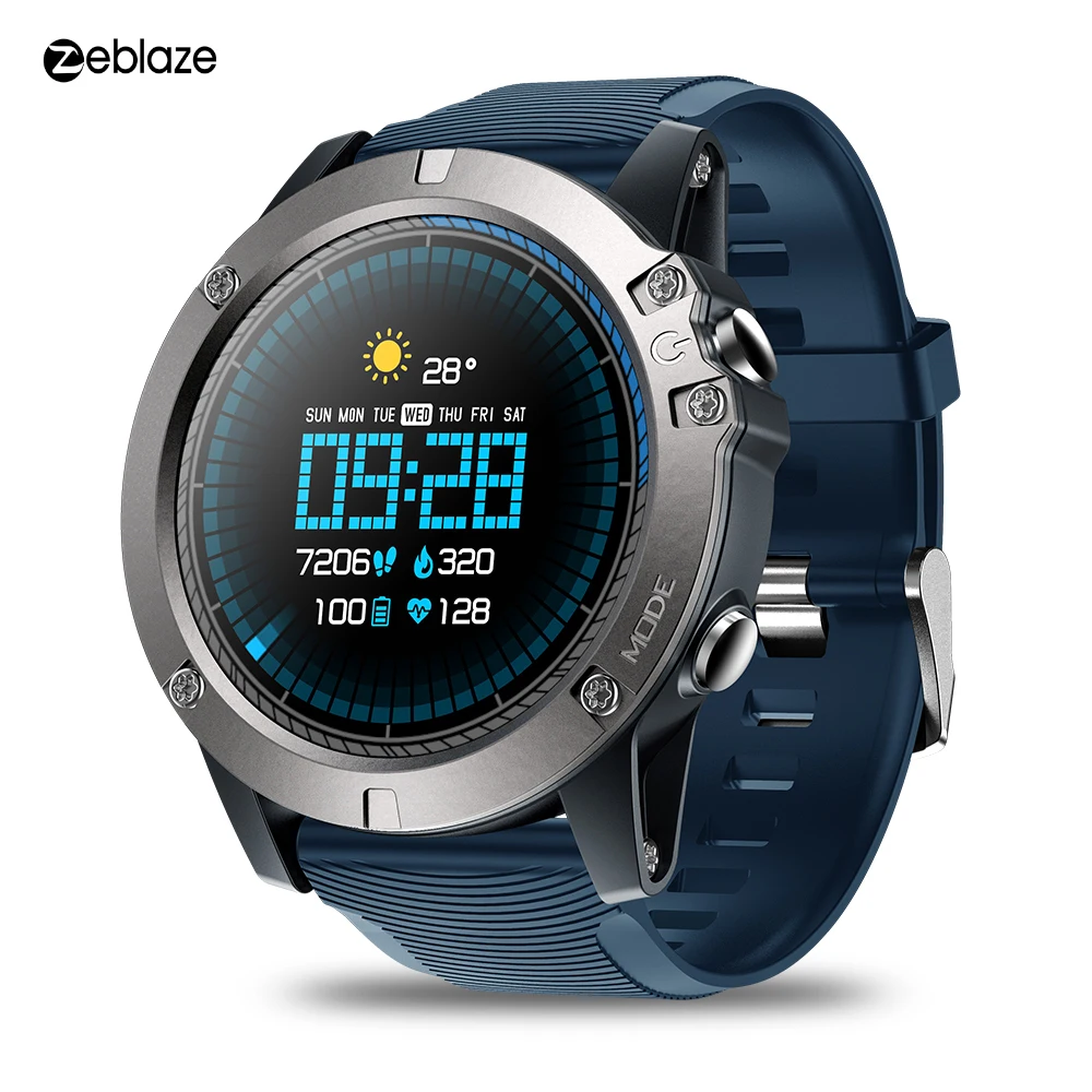Zeblaze VIBE 3 PRO Smart Watch Waterproof Sports watches BT4.0 Heart Rate Stopwatch Remote Camera Fitness watch Android/iOS #xj3
Zeblaze VIBE 3 PRO Smart Watch Waterproof Sports watches BT4.0 Heart Rate Stopwatch Remote Camera Fitness watch Android/iOS #xj3