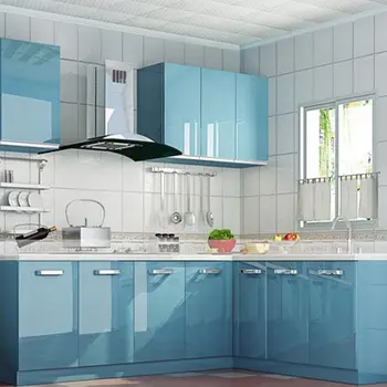 RAYUAN 60x500CM Blue Shining DIY Self-adhesive Waterproof Wall Sticker Cupboard Refurbished Wallpaper Mural Kitchen Decor
RAYUAN 60x500CM Blue Shining DIY Self-adhesive Waterproof Wall Sticker Cupboard Refurbished Wallpaper Mural Kitchen Decor
