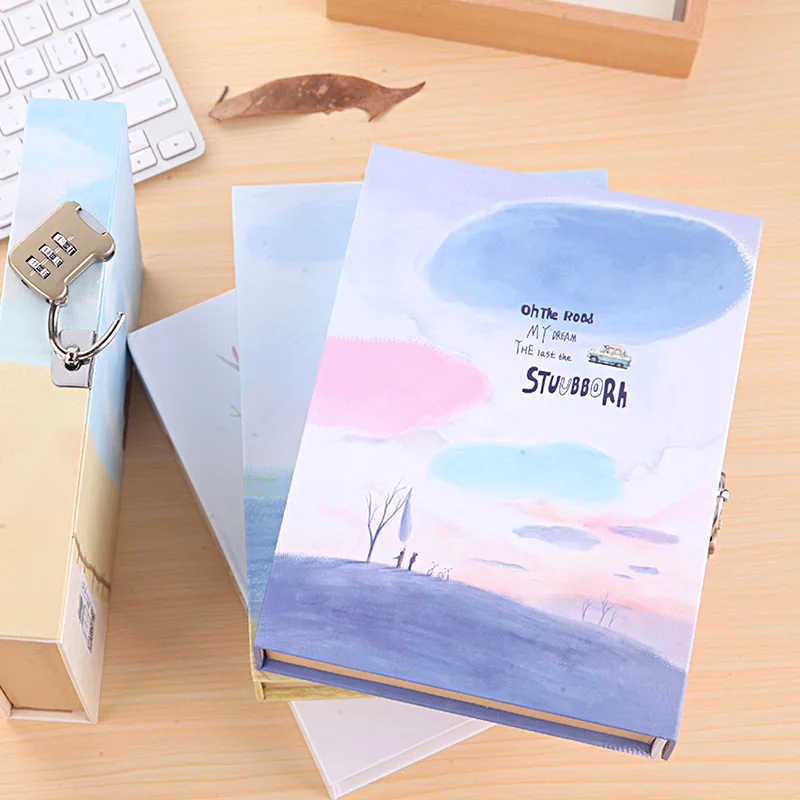 Coloffice Cute Creative Diary Notebook with Lock in Gift Box Personal Journal Thick Notepad Note Book Office School Notebooks
Coloffice Cute Creative Diary Notebook with Lock in Gift Box Personal Journal Thick Notepad Note Book Office School Notebooks