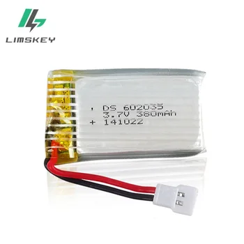 20PCS/lot 3.7V 380mAh battery X4 H107 Venus reached 385 US Linda Di Feida F180 F47 F48 602035
20PCS/lot 3.7V 380mAh battery X4 H107 Venus reached 385 US Linda Di Feida F180 F47 F48 602035