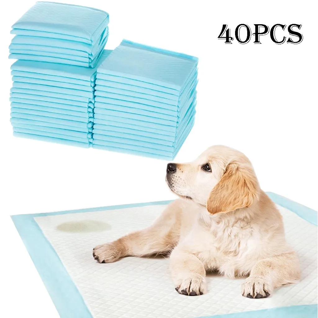40Pcs Pet Dog Diapers Disposable Absorbency Underpads Pet Dog Training Urine Nappy Hygienic Pad Diapers for Dogs Cleaning#g4
40Pcs Pet Dog Diapers Disposable Absorbency Underpads Pet Dog Training Urine Nappy Hygienic Pad Diapers for Dogs Cleaning#g4