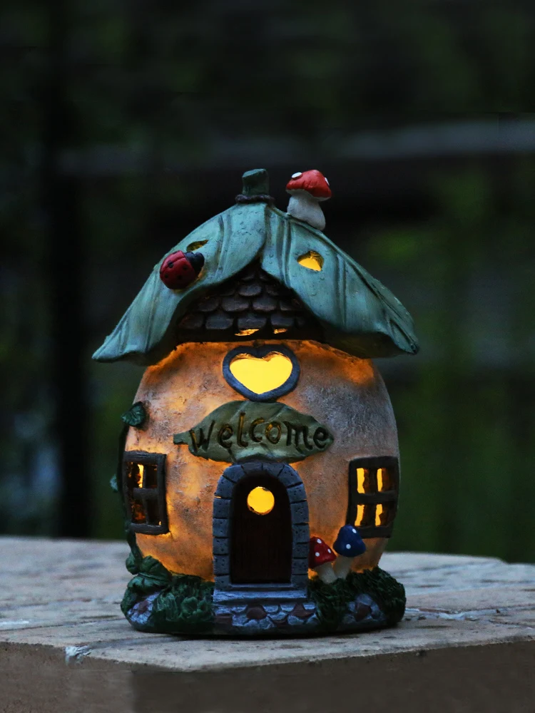 Creative Solar Decorative Lamp House Decorative Villa Garden Home Balcony Birthday Gift Home Decoration Accessories 
Creative Solar Decorative Lamp House Decorative Villa Garden Home Balcony Birthday Gift Home Decoration Accessories