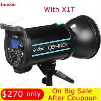 Godox QS400II 400W Studio Flash Strobe Light Studio Monolight +X1 2.4G Wireless Transmitter Studio Photographers CD05 T03
Godox QS400II 400W Studio Flash Strobe Light Studio Monolight +X1 2.4G Wireless Transmitter Studio Photographers CD05 T03