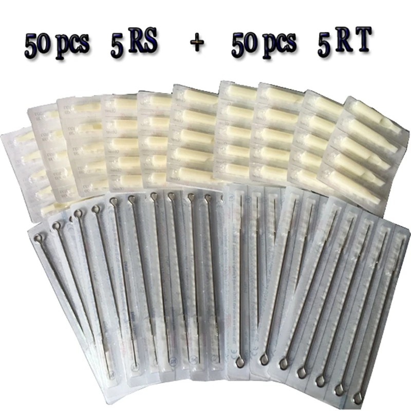 5RS+5RT 50pcs Disposable Tattoo Needles and 50pcs Matched Tattoo Tips Needle with white black tips tattoo kit free shipping
5RS+5RT 50pcs Disposable Tattoo Needles and 50pcs Matched Tattoo Tips Needle with white black tips tattoo kit free shipping