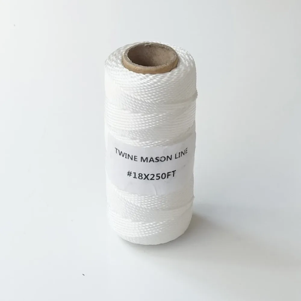 250FT(76m) #18 Twisted PP Mason Line Chalk rope Abrasion Rot Mildew Resistant, Masonry Marine Fishing DIY Crafting Gardening
250FT(76m) #18 Twisted PP Mason Line Chalk rope Abrasion Rot Mildew Resistant, Masonry Marine Fishing DIY Crafting Gardening