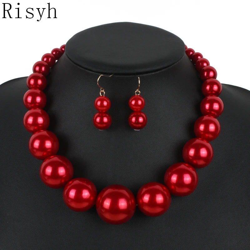 Risyh Fashion jewelry sets 7 colors pearl necklace women bridal jewelry sets necklace set
Risyh Fashion jewelry sets 7 colors pearl necklace women bridal jewelry sets necklace set
