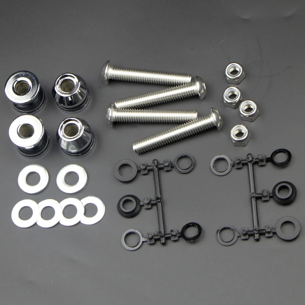Steel Motorcycle Docking Hardware Kit For Dyna FXDWG FXDF 2006-2008 Softail FLSTF/FX 2000-2002 Sissy Bar Install Bolt Nut
Steel Motorcycle Docking Hardware Kit For Dyna FXDWG FXDF 2006-2008 Softail FLSTF/FX 2000-2002 Sissy Bar Install Bolt Nut