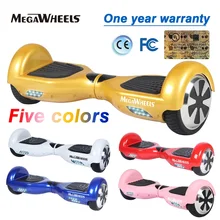 

Self Balance Electric Scooter 6.5inch Hoverboard Megawheels Ridable Electric Skateboard UL2272 Certificated Free Shipping No Tax