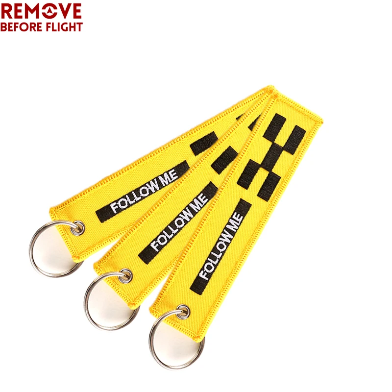 3pcs/lot FOLLOW ME OEM Key Ring Remove Before Flight Embroidery Key Chain Luggage Safety Tag Label llavero for Aviation Gifts
3pcs/lot FOLLOW ME OEM Key Ring Remove Before Flight Embroidery Key Chain Luggage Safety Tag Label llavero for Aviation Gifts
